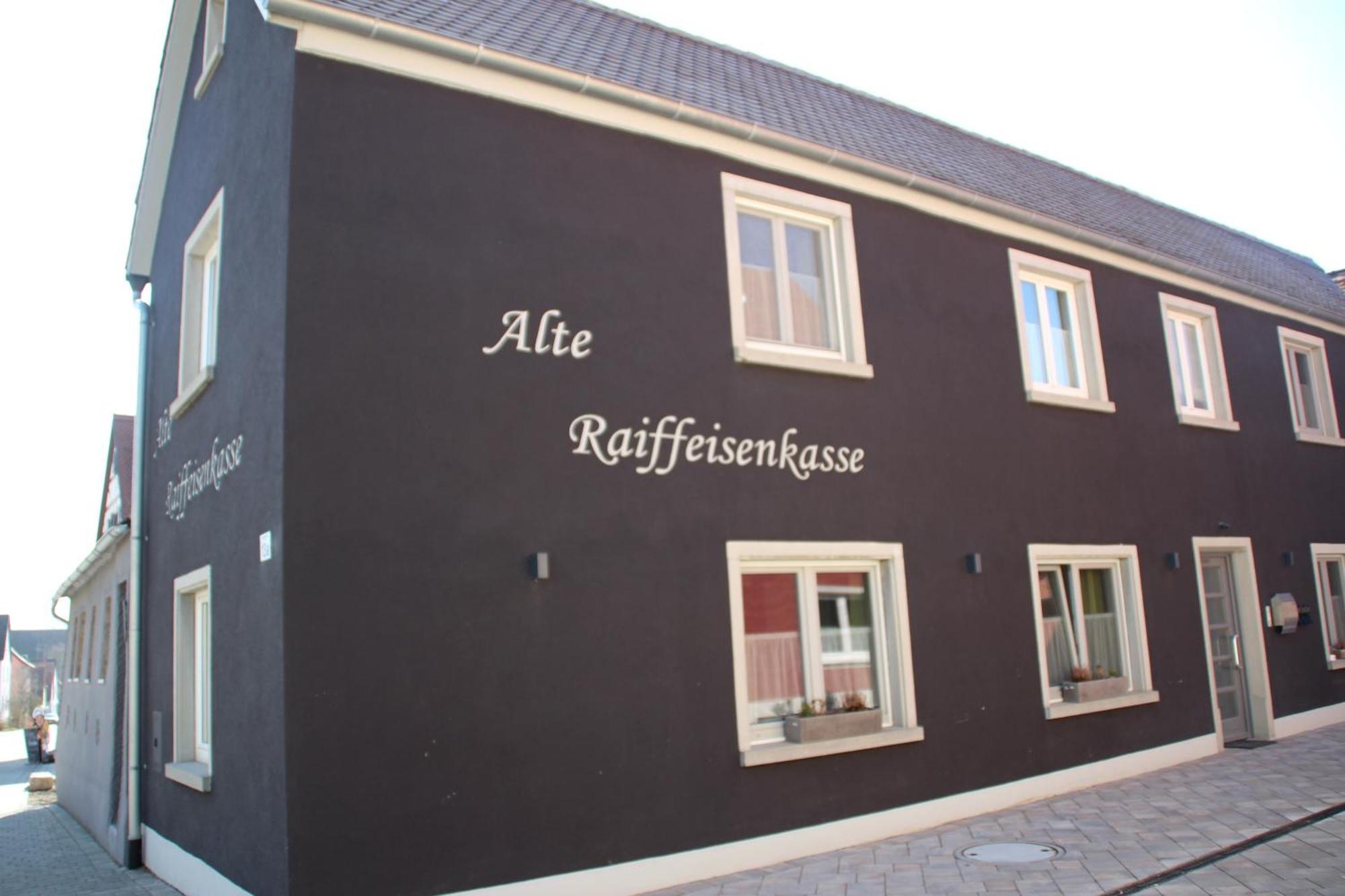 Apartment Alte Raiffeisenkasse Rothenburg Ob Der Tauber Exterior photo